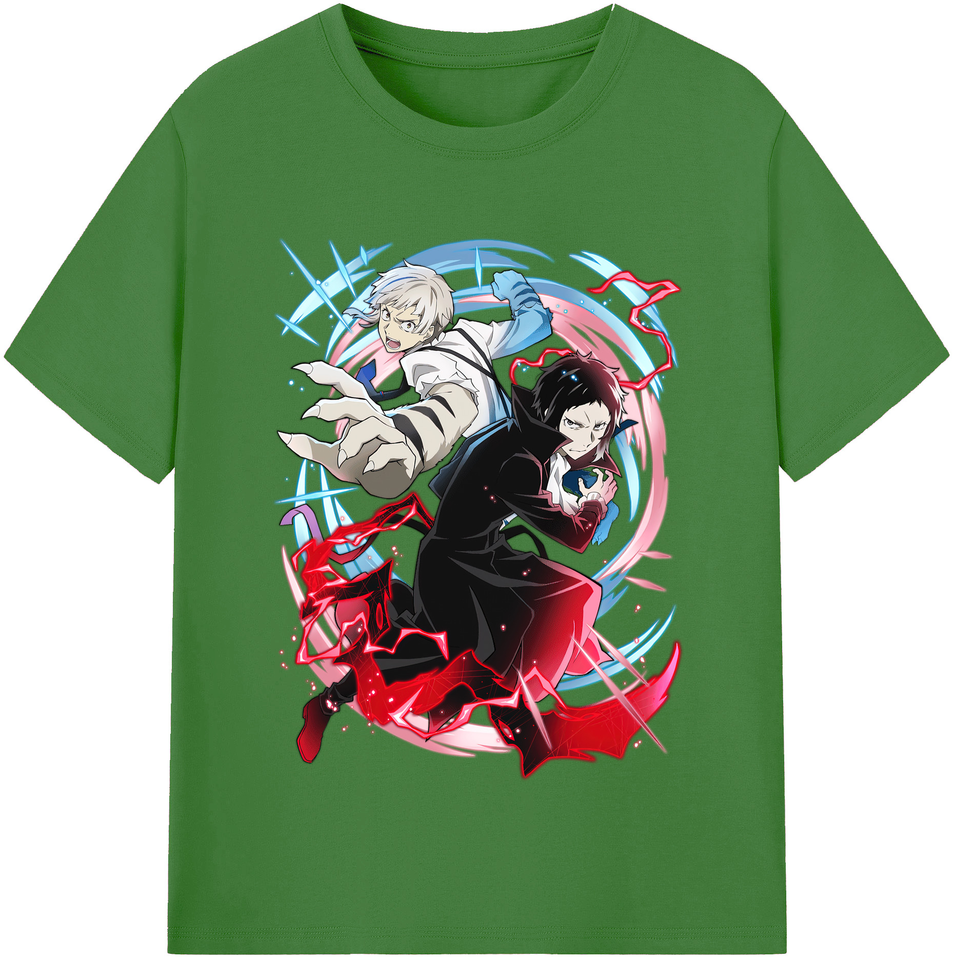 （画像用） 文豪ストレイドッグス Bungo Stray Dogs レディースカジュアルプリントTシャツ（綿100％）